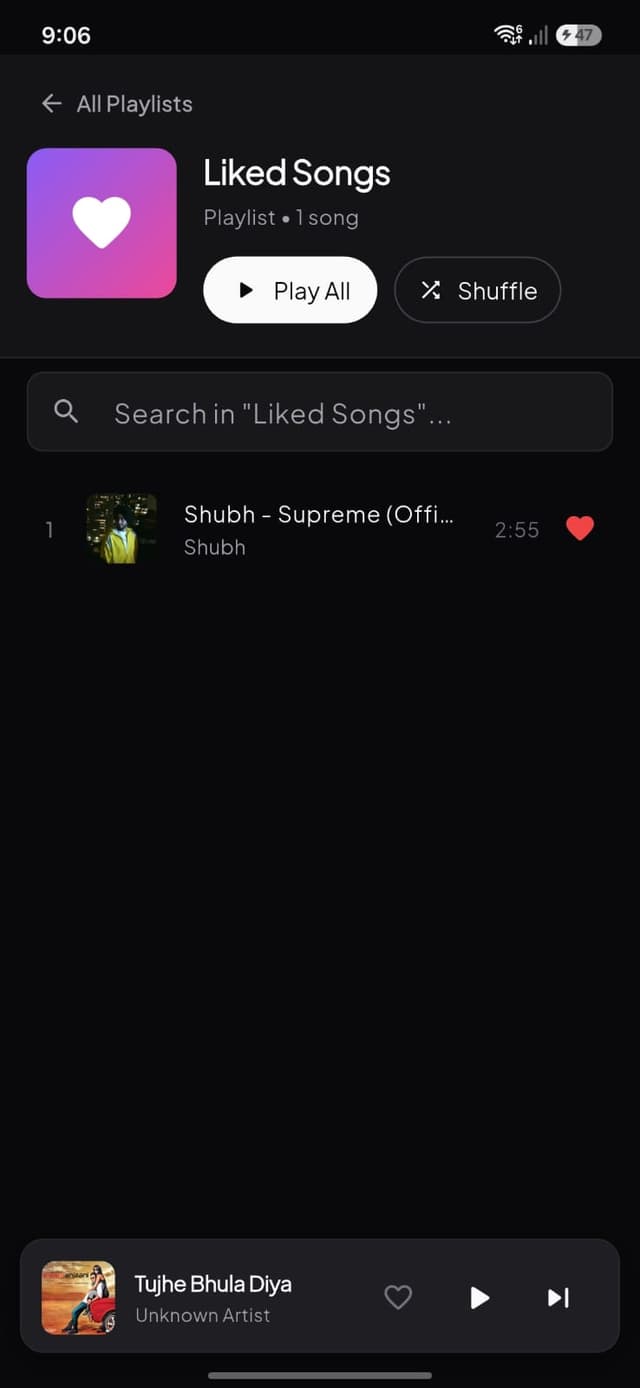 Liked Songs